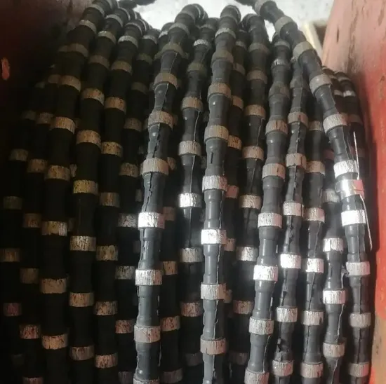 Diamond Wire Saw Mining Rope Saw for Cutting Granite Marble Stone Cutting Saw Profiling and Squaring